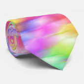 Rainbow sparkle bubbles krawatte (Gerollt)