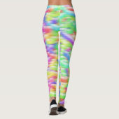 Rainbow sparkle bubbles leggings (Rückseite)
