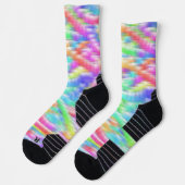 Rainbow sparkle bubbles socken (Links)