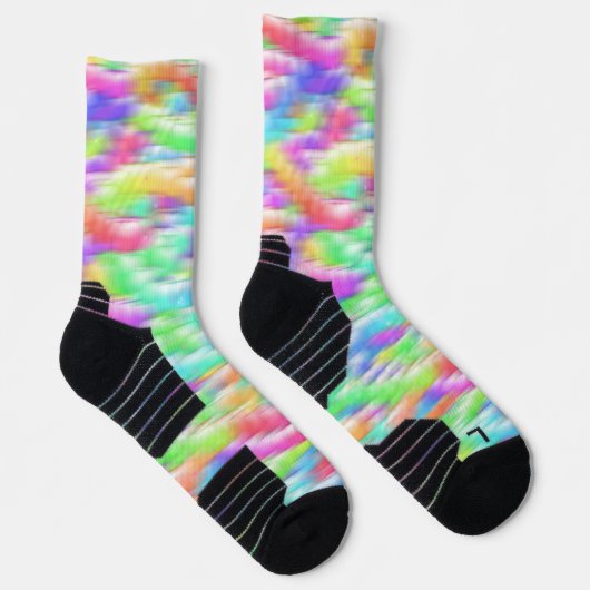 Rainbow sparkle bubbles socken (Rechts)