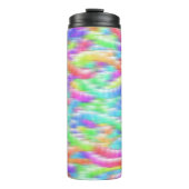 Rainbow sparkle bubbles thermosbecher (Vorderseite)