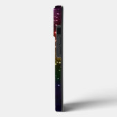 Rainbow Sparkle Case-Mate iPhone Hülle (Rückseite / Links)