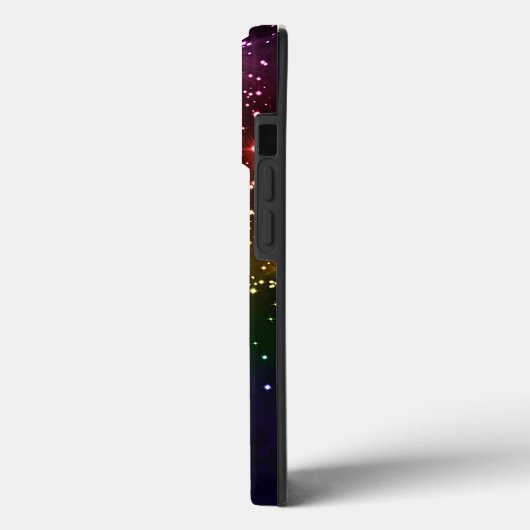 Rainbow Sparkle Case-Mate iPhone Hülle (Rückseite / Links)