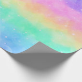 Rainbow Sparkle Geschenkpapier (Ecke)