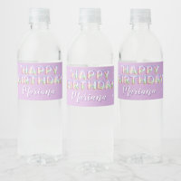 Rainbow Sparkle Glitzer Girl Birthday Party