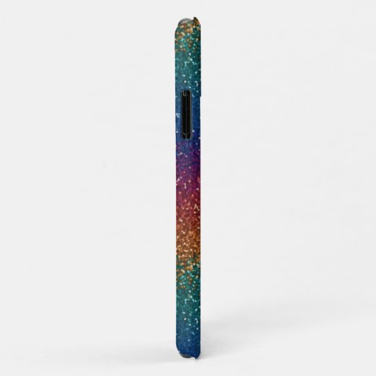 Rainbow Sparkle Metallic Elegant Personalisiert Case-Mate iPhone Hülle (Hinten/Rechts)
