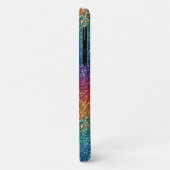 Rainbow Sparkle Metallic Elegant Personalisiert Case-Mate iPhone Hülle (Hinten/Links)