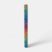 Rainbow Sparkle Metallic Elegant Personalisiert Samsung Galaxy Hülle (Linke Seite)