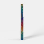 Rainbow Sparkle Metallic Elegant Personalisiert Samsung Galaxy Hülle (Rechte Seite)