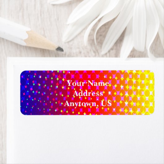 Rainbow Sparkle Muster (Insitu)