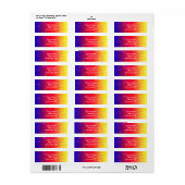 Rainbow Sparkle Muster (Vorne)