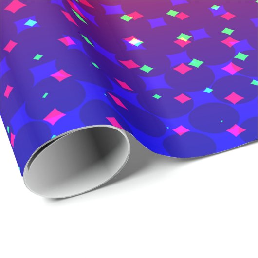 Rainbow Sparkle Muster Geschenkpapier (Rolleneckpunkt)