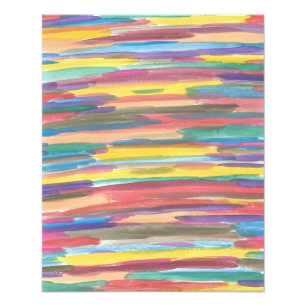 Rainbow Spectrum Abstrakt Art Print Fotodruck