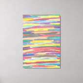 Rainbow Spectrum Art Abstrakt Canvas Print Leinwanddruck (Vorderseite)