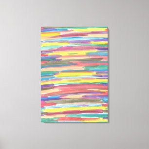 Rainbow Spectrum Art Abstrakt Canvas Print Leinwanddruck
