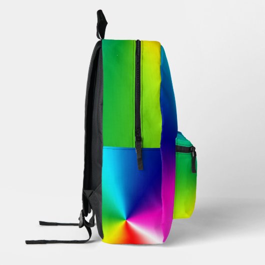 Rainbow Spectrum Bedruckter Rucksack (Links)