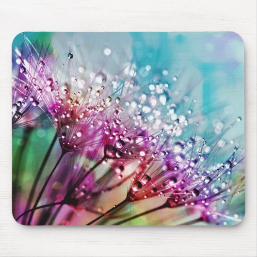 Rainbow Spectrum-Blume Mousepad (Vorne)