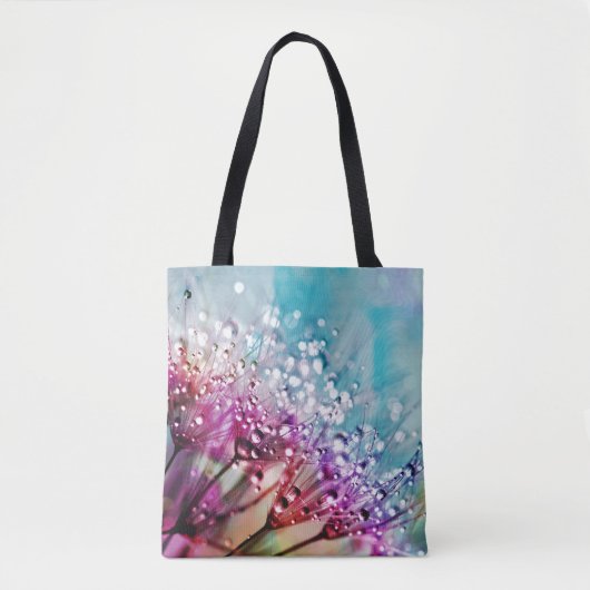 Rainbow Spectrum-Blume Tasche (Vorderseite)
