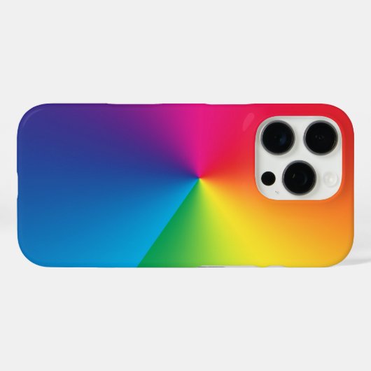 Rainbow Spectrum Case-Mate iPhone Hülle (Rückseite (Horizontal))