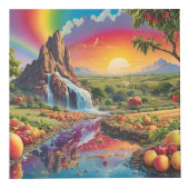 Rainbow Spectrum Fruchtlandschaft Würfel (Rechts)