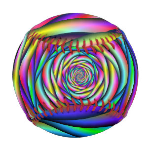 Rainbow Spiral Alternative Farbe Baseball