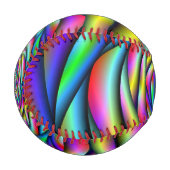 Rainbow Spiral Alternative Farbe Baseball (Vorderseite Links)