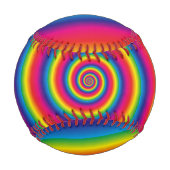 Rainbow Spiral Baseball (Rückseite)
