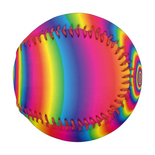 Rainbow Spiral Baseball (Rückseite Links)