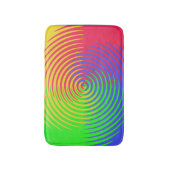Rainbow Spiral Bath Matts Badematte (Vorderseite Vertikal)