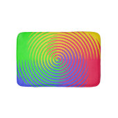 Rainbow Spiral Bath Matts Badematte (Vorderseite)