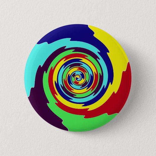 Rainbow Spiral Button (Vorderseite)