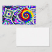 Rainbow Spiral Diamond Visitenkarte (Vorne/Hinten)