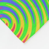 Rainbow Spiral Fleece Blanket (Ecke)