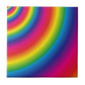 Rainbow Spiral Fliese (Vorderseite)