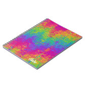 Rainbow Spiral Foto Notebook Notizblock (Linke Seite)