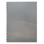 Rainbow Spiral Foto Notebook Notizblock (Vorderseite)