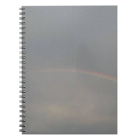 Rainbow Spiral Foto Notebook Notizblock (Vorderseite)