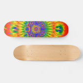 Rainbow Spiral / Fraktal Design: Benutzerdefiniert Skateboard (Horizontal)