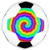 Rainbow Spiral Fußball (Vorderseite)