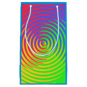 Rainbow Spiral Geschenktasche Kleine Geschenktüte (Vorderseite)