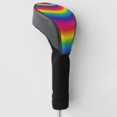 Rainbow Spiral Golf Headcover (angewinkelt)