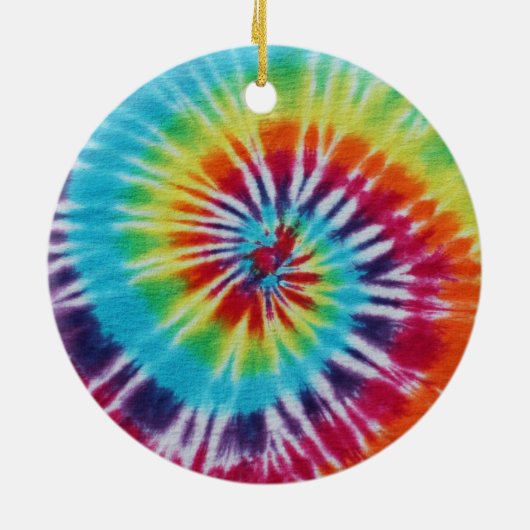 Rainbow Spiral Keramikornament (Hinten)