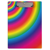 Rainbow Spiral Klemmbrett (Vorderseite)