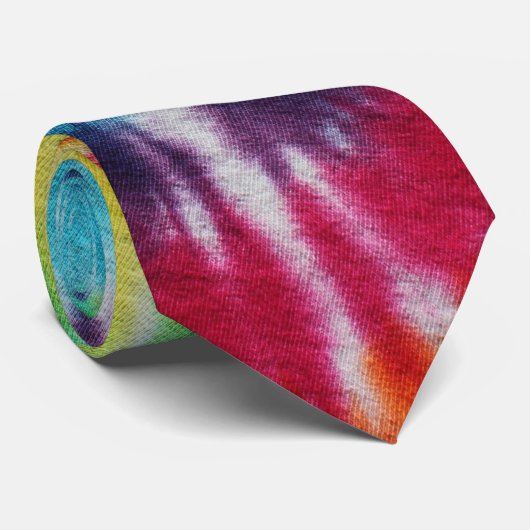 Rainbow Spiral Krawatte (Gerollt)