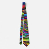 Rainbow Spiral Krawatte (Rückseite)
