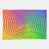 Rainbow Spiral Küchentücher (Horizontal)