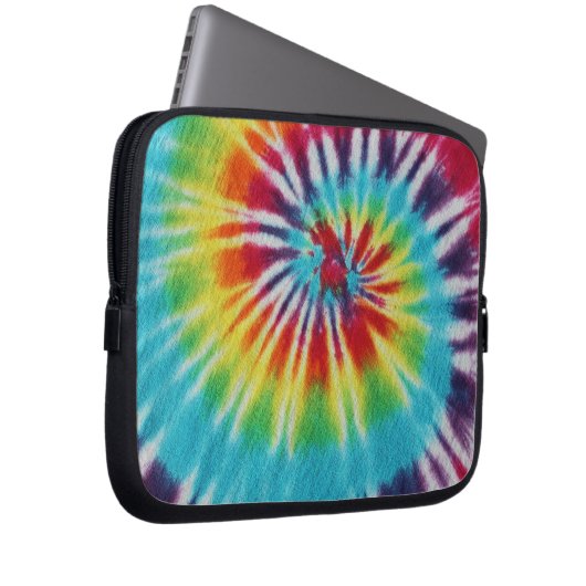 Rainbow Spiral Laptopschutzhülle (Vorne Rechts)