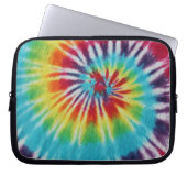 Rainbow Spiral Laptopschutzhülle (Vorderseite)