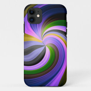 Rainbow Spiral Magische Fantasie iPhone 11 Hülle