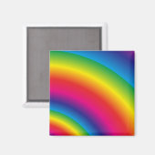Rainbow Spiral Magnet (Vorderseite/Rückseite)